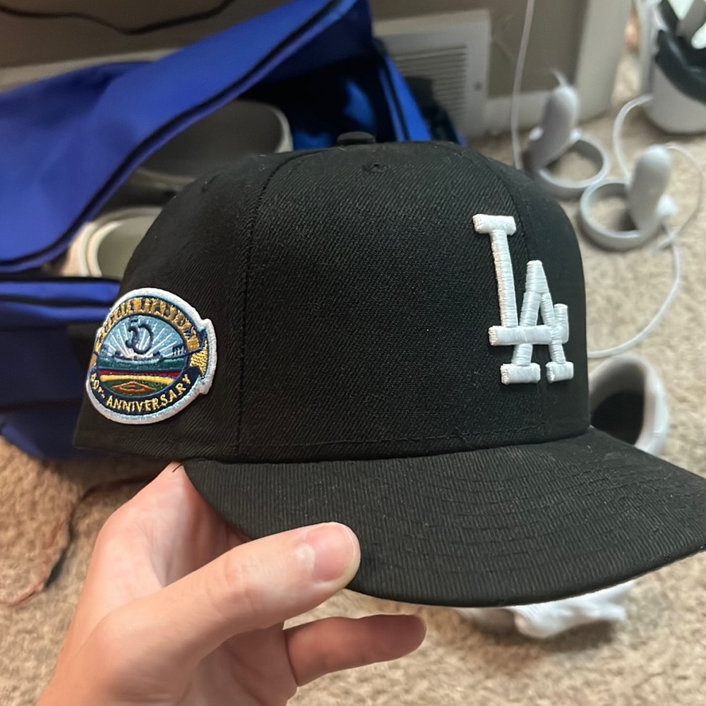 LA Dodgers fitted hat size 7 5/8